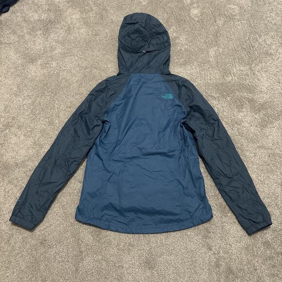 The North Face Dryvent Rain Jacket Womens Small Blue Full Zip - Picture 6 of 7